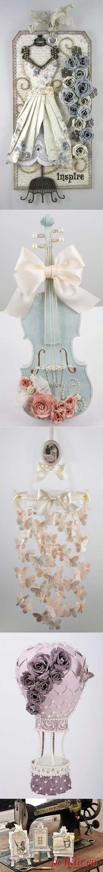Скрапбукинг. Вдохновение от студии Pion Design.