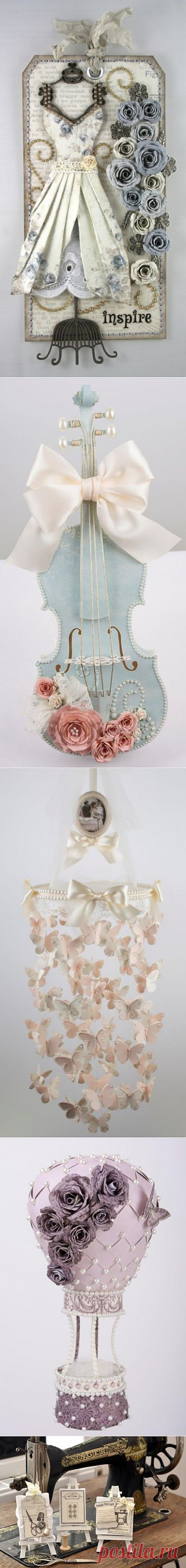 Скрапбукинг. Вдохновение от студии Pion Design.