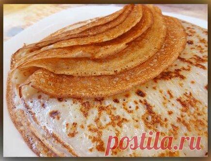 Вот это находка! Теперь пеку блины только по этому рецепту и вам рекомендую