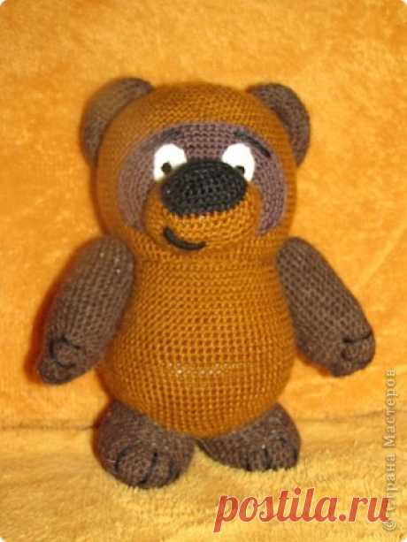 Винни пух крючком мастер класс