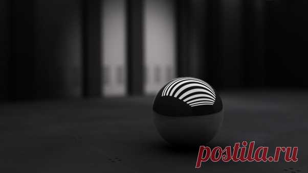 Wallpaper Black, Ball, Band, White HD