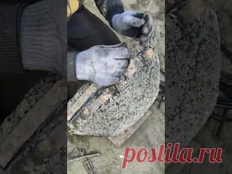 Hand-made aluminum pot mold
