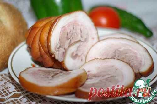 Рулет из свиной рульки в мультиварке - кулинарный рецепт