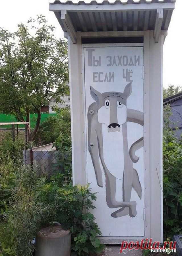 Прикольные идеи для дачи и сада (45 фото)