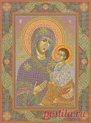 Тихвинская икона Божьей Матери.
