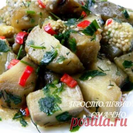 Баклажаны маринованные "Моментальные" - МирТесен