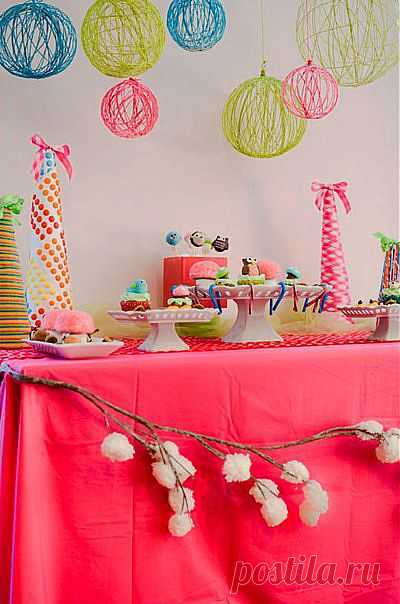 идеи оформления детского праздника