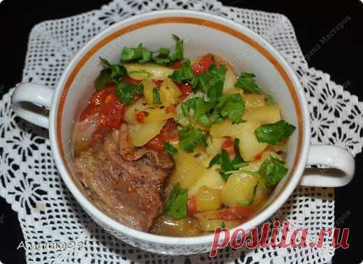 ДАМЛАМА с говяжьими ребрышками. Вкусный рецепт.