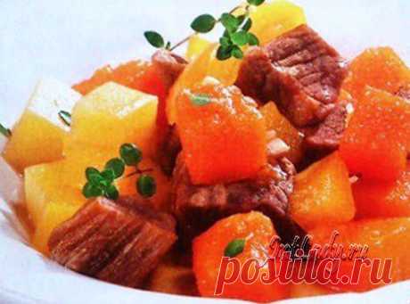 Мясное рагу, рецепты из тыквы | Советы для женщин