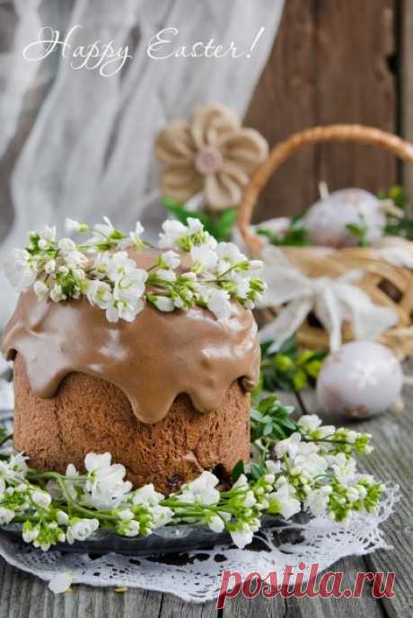Шоколадный кулич
