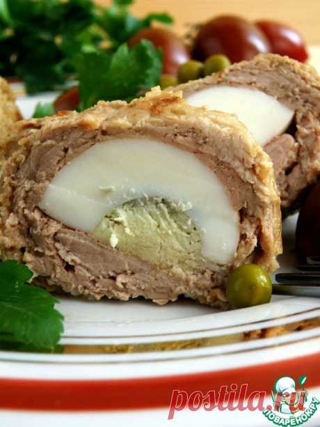 Зразы с яйцом и горчицей