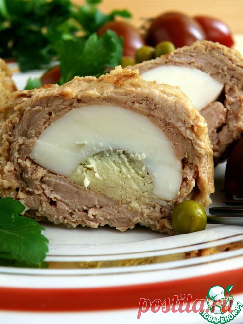 Зразы с яйцом и горчицей