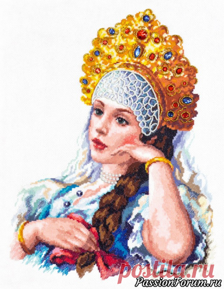 Схема вышивки крестом Моя отрада от фир Чудесная игла