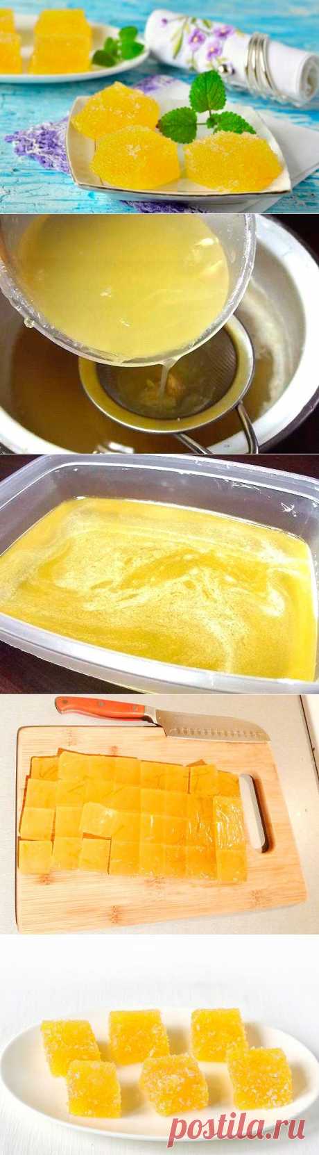 Лимонный мармелад в домашних условиях (пошагово).