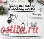 Чистим ковёр и мебель легко