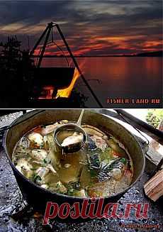 БЛЮДА НА РЫБАЛКЕ