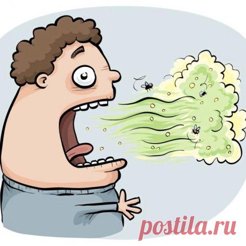 Комочки с ужасным запахом, которые появляются во рту