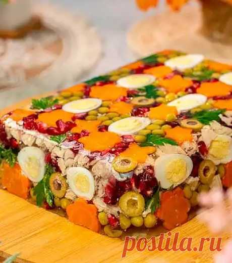 Рецепт заливного из курицы