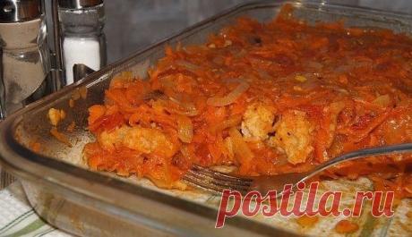 Рыбка под маринадом