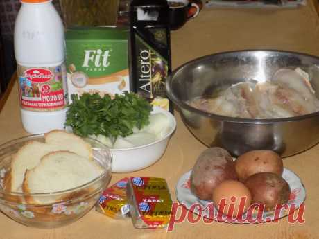 Очень необычный и вкусный рецепт рыбного пирога без теста.