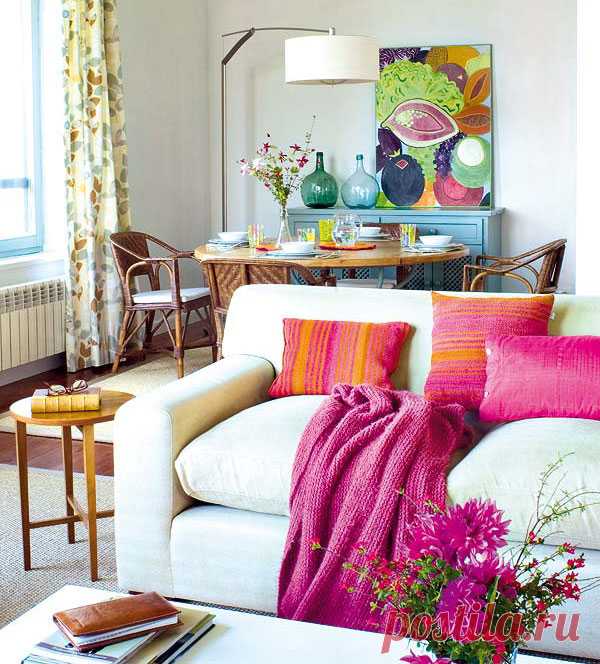 Как оформить обеденную зону в гостиной | Home-ideas.ru