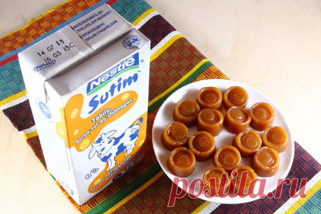 Рецепт №28: Домашние сливочные конфеты на молоке Nestlé Sutim 6% / Gurmaniya.uz — сообщество гурманов