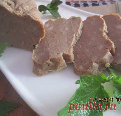 Печеночная колбаса "Сельская"