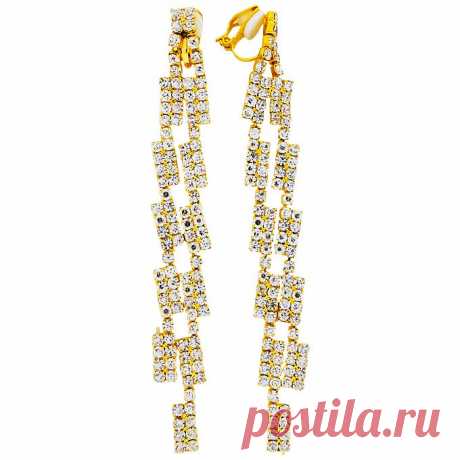 Клипсы под золото MIA collection
Описание
Материал: металл под золото, кристаллы Swarovski. Размер клипс: 9,5 x 1,3 см. Изделие гипоаллергенно.