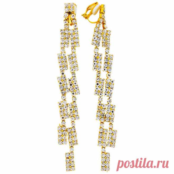 Клипсы под золото MIA collection
Описание
Материал: металл под золото, кристаллы Swarovski. Размер клипс: 9,5 x 1,3 см. Изделие гипоаллергенно.