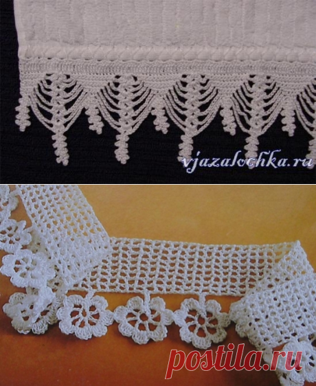 Вязаные узоры крючком, мастер-классы и схемы – Вязалочка.ру