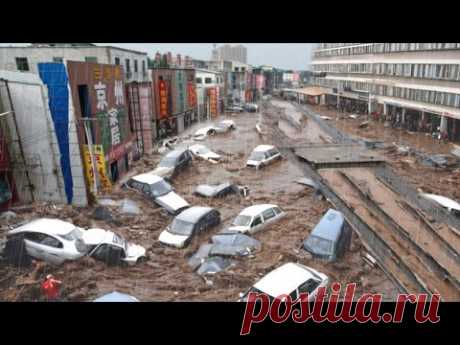 Китайские плотины проливают много воды! Большие реки вышли из берегов, Города в тревоге