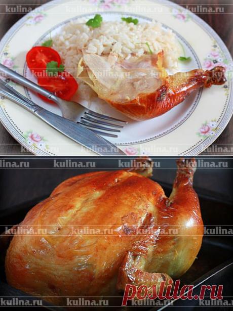 Курица, запеченная в сметане – рецепт приготовления с фото от Kulina.Ru