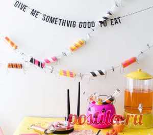 Конфеты из бумаги: подарки сюрприз и гирлянда из картонных втулок