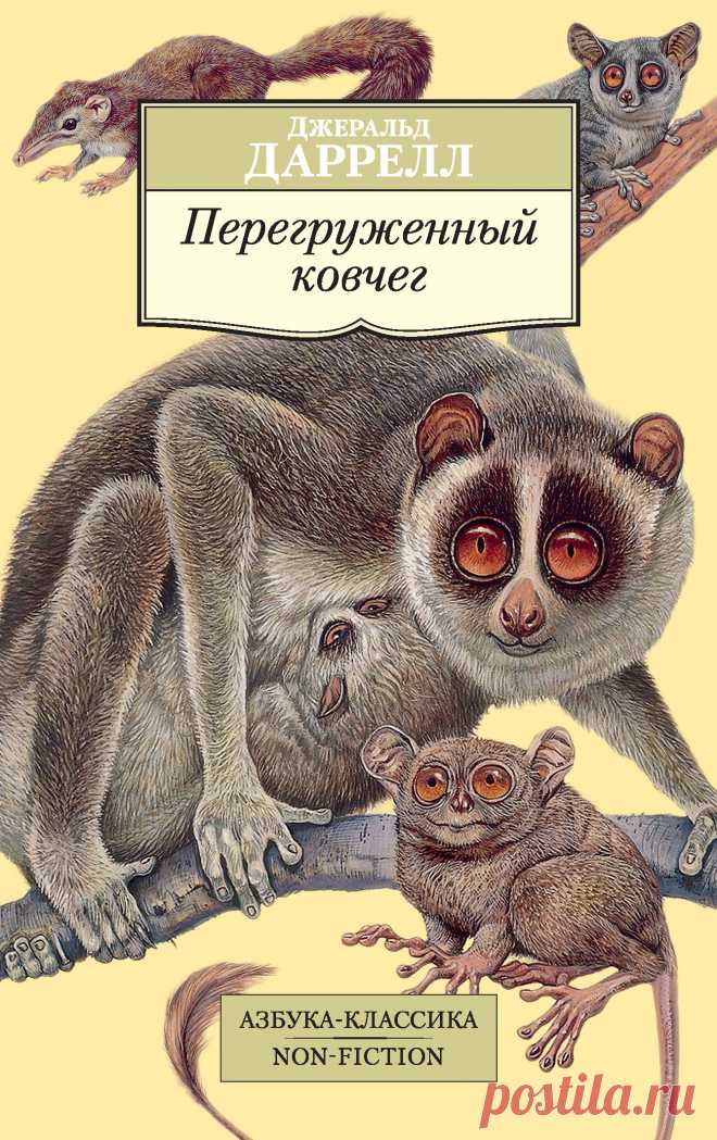 «Перегруженный ковчег» – дебютная книга английского писателя и натуралиста Джеральда Даррелла (1925–1995), которая принесла ему мировую известность. В книге рассказывается о шестимесячном путешествии 23-летнего автора и его компаньона-орнитолога по тропическим лесам Западной Африки и их забавных, а порой и довольно опасных приключениях в поисках редких животных для английских зоопарков. Увлекательно, с любовью и неподражаемым юмором Даррелл повествует о поведении и повадках птиц и зверей, обитаю