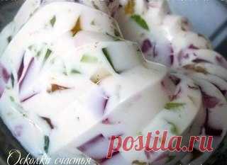 Десерт "Осколки счастья"(желейный)