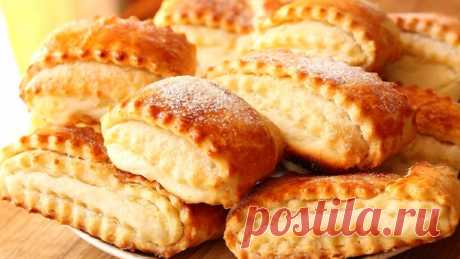 Такая домашняя добрая выпечка! Сочни на скорую руку к чаю. Творожное печенье | Наташа Шакинко | Дзен