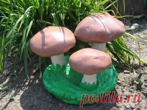 Мои фигурки для клумб (из стартовой штукатурки) | Подружки
