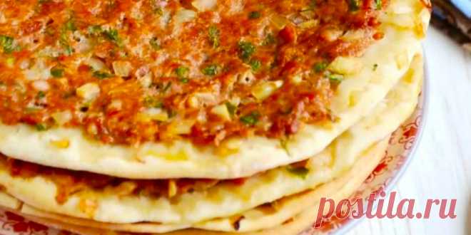ЛАМАДЖО: АРМЯНСКИЕ ЛЕПЁШКИ С МЯСНОЙ НЧИНКОЙ