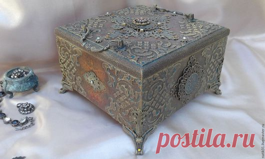 Купить Винтажная шкатулка 