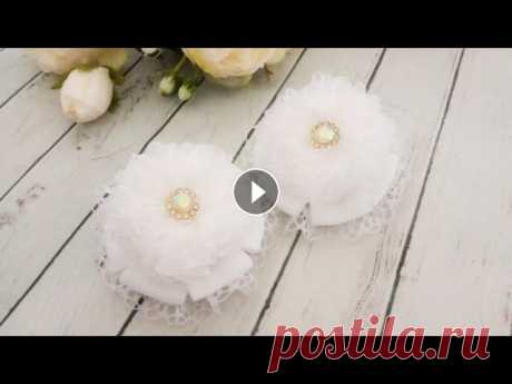 Белые бантики из органзы и репса! школьные бантики! Белые бантики из органзы и репса! школьные бантики!...