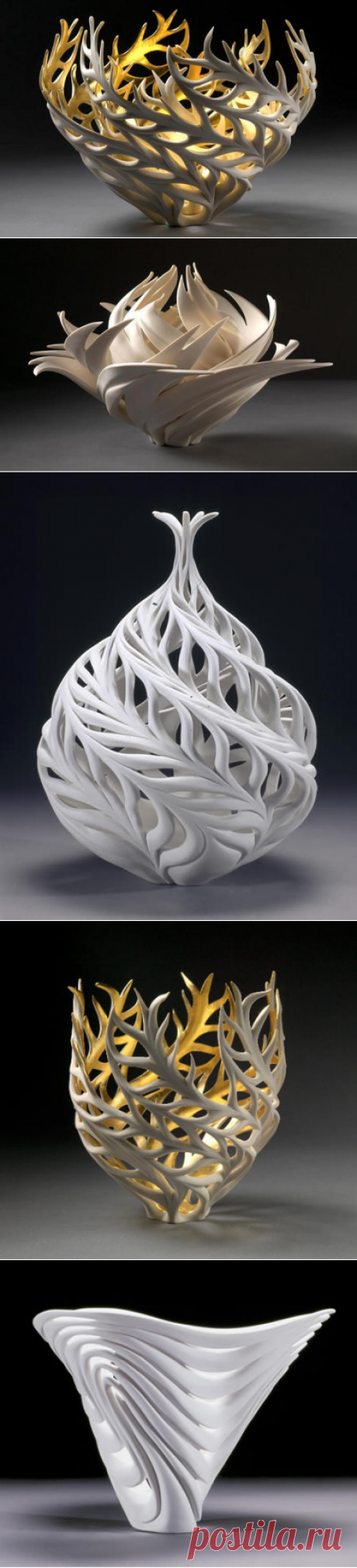 Ажурное чудо из керамики — Делаем руками