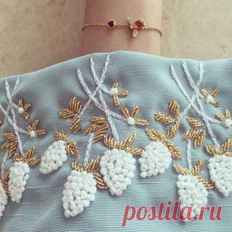 (89) « .. ✨|| Summer Sparkles ||✨ #Green #21technique » | Embroidery