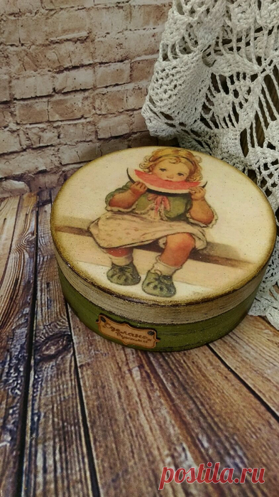 Декупаж из интернета.