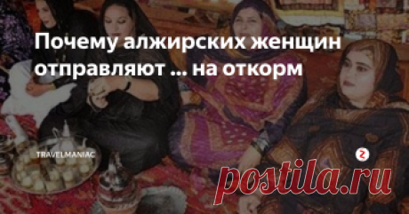 Почему алжирских женщин отправляют ... на откорм Это, наверное, самый удивительный факт, который я узнал за все время своих путешествий. Оказывается, на нашей планете существует и такое явление, как ... специальный откорм женщин.
Все дело в том, что исторически зажиточные алжирцы очень любят женщин в теле. Причем, чем они полнее, тем лучше. Поэтому очень часто родители, чтобы удачно выдать дочь замуж, отдавали её на откорм.