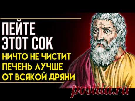 СТОИТ КОПЕЙКИ -  А ПОМОГАЕТ И БОГАТЫМ И БЕДНЫМ! Врач Гиппократ о Напитке для Очистк Печени