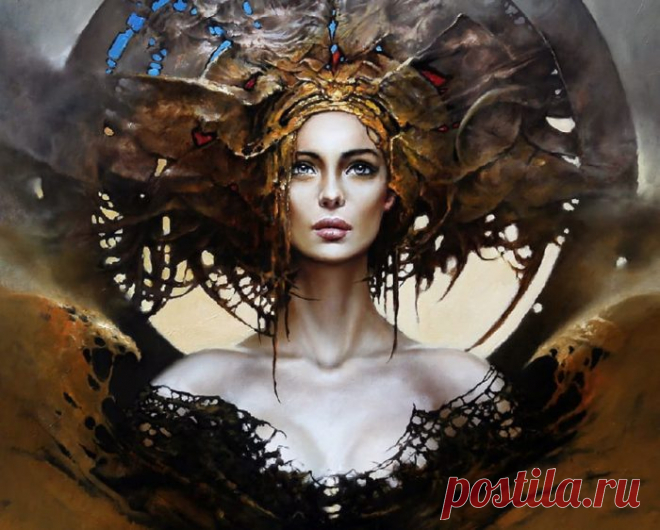 Художник Karol Bak о таинственной красоте женщины - Искусство - медиаплатформа МирТесен