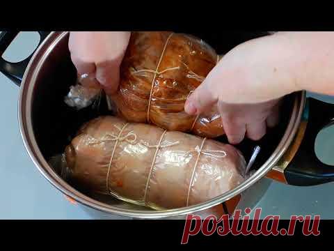 Ютуб еще НЕ ВИДЕЛ такого Сальтисона! Сальтисон по новому! Закуска из Свиной Рульки! #закускаизрульки