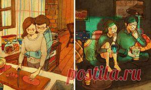 Как работает любовь? Гениальный мультфильм