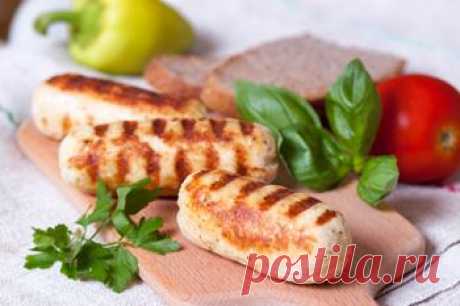 Домашние сосиски из курицы - рецепт с пошаговыми фото / Меню недели