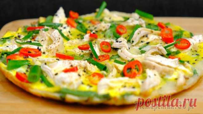Такое на ЗАВТРАК вы точно еще не готовили! Корейские блинчики - очень вкусно, быстро и просто